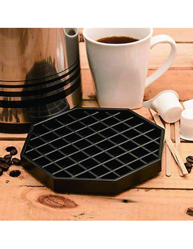 Bandeja de Goteo Octagonal Reunión Feliz 3 Piezas 102x102mm