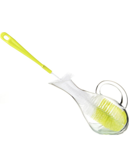 Cepillo Limpiador de Botellas ALINK 42 cm Verde Claro