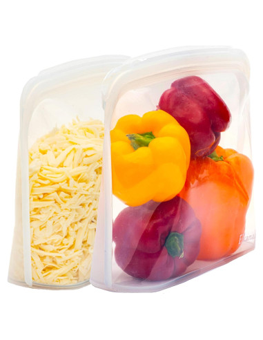 Bolsa de Silicona Reutilizable Elkanah 3300ml 2 Unidades