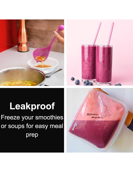 Bolsa de Silicona Reutilizable Elkanah 3300ml 2 Unidades