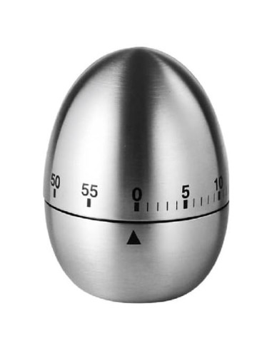 Temporizador de Cocina SLTG2020 Acero Inoxidable Forma Huevo
