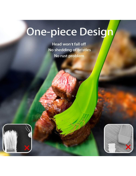 Brochas de Silicona para Basting Consevisen - Set de 5