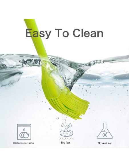 Brochas de Silicona para Basting Consevisen - Set de 5