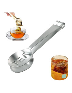 Pinzas para Té de Acero Inoxidable GANPUB - Versátiles y Prácticas