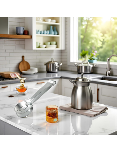 Pinzas para Té de Acero Inoxidable GANPUB - Versátiles y Prácticas