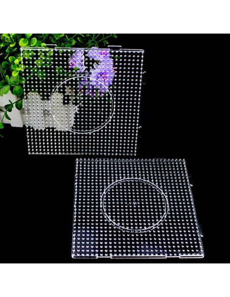 Tableros de Perlas BANCHELLE 15x15 cm, 10 Piezas Plástico