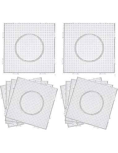 Tableros de Perlas BANCHELLE 15x15 cm, 10 Piezas Plástico
