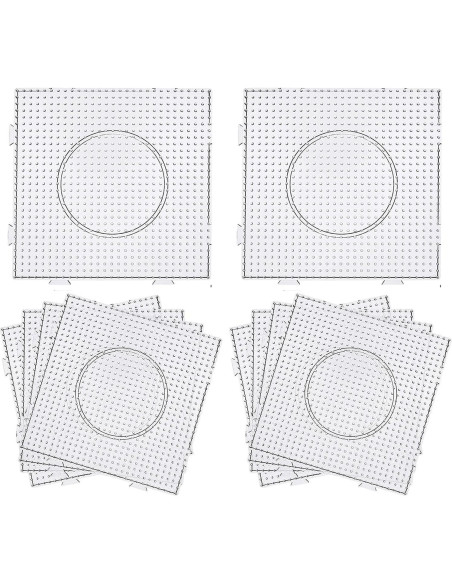 Tableros de Perlas BANCHELLE 15x15 cm, 10 Piezas Plástico