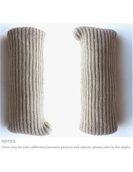 24 Protectores de Piso para Muebles OEEKOI - Calcetines Beige