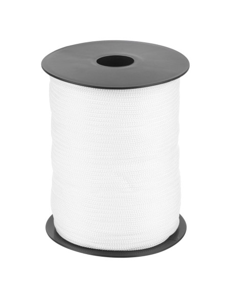Cuerda de Polipropileno Trenzada MECCANIXITY 100m 3mm Blanca