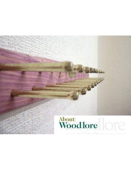 Soporte para Corbatas de Madera Woodlore 24 Ganchos