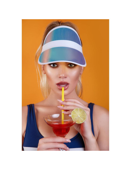 Gorra Visera Ultrafun Unisex Caramelo con Protección UV