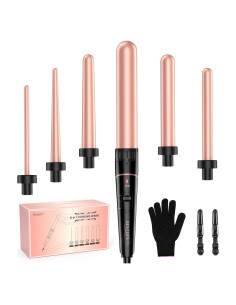 Juego de Varitas de Rizado Intercambiables BESTOPE PRO 6 en 1