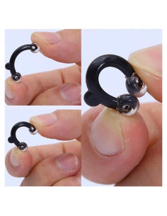 Modelador de Nariz Sin Dolor Ymiko - 3 Pares, Color Variado