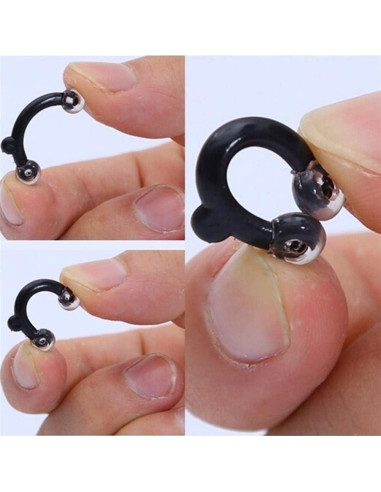 Modelador de Nariz Sin Dolor Ymiko - 3 Pares, Color Variado