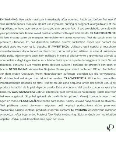 Mascarilla Exfoliante para Pies Plantifique 4 Paquetes - Suaviza y Repara