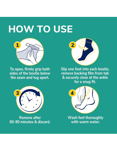 Máscara Exfoliante para Pies Dr. Scholl's - 3 Pares Hidratantes