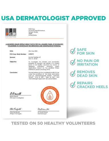 Máscara Exfoliante para Pies Lavinso - Paquete de 2 Aloe Vera