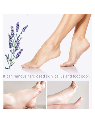 Máscara Exfoliante para Pies BEALUZ - 2 Pares, Suaves en 1-2 Semanas
