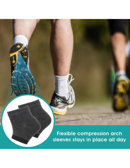 Sibba 3 Pares Calcetines Hidratantes de Gel para Talones