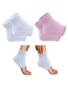 Calcetines Hidratantes para Talones Secos y Agrietados - 2 Pares