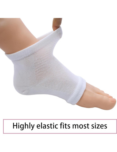 Calcetines Hidratantes para Talones Secos y Agrietados - 2 Pares