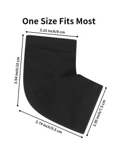 Calcetines Hidratantes Tifanso 3 Pares para Talones Agrietados 2