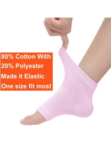 Calcetines de Gel Hidratantes Exptool para Talones - 3 Pares