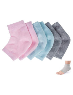 Calcetines de Gel Hidratantes CGBOOM para Talones Agrietados