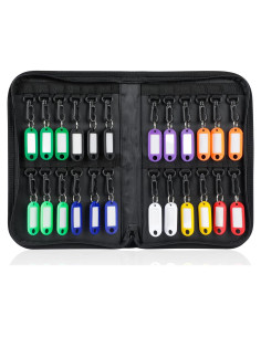 Organizador de llaves Uniclife 24 ganchos a prueba de agua y fuego