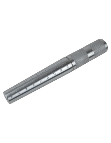 Mandril de Anillo de Acero 21.6 cm PMC Supplies Tamaños 16-24