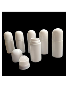 Botellas de Rodillo Vacías Ebonee 50ml Reutilizables x6