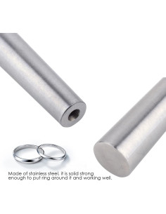 Agrandador de Anillos Acero Inoxidable 18.5cm y 27cm Joyería 2