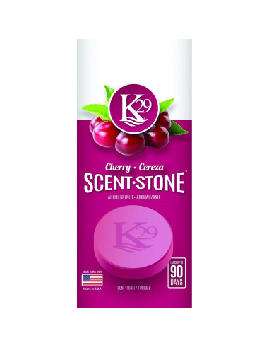 Ambientador de Piedra K29 Sterling Teal Cereza - Paquete de 4