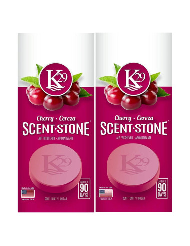 Ambientador de Piedra K29 Cereza Ecológico - 2 Paquetes
