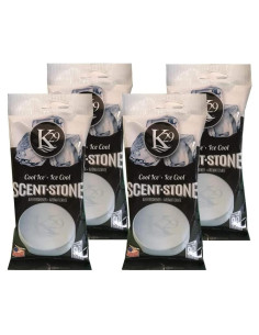 Ambientador de Piedra K29 - Fragancia Hielo Frío, 4 Paquetes