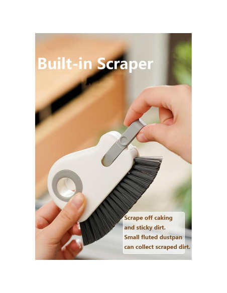 Cepillo de Limpieza 2 en 1 ESUOHYM con Raspador Oculto