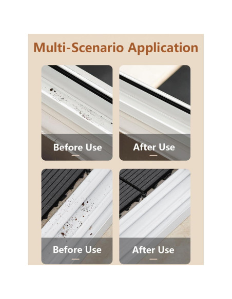 Cepillo de Limpieza 2 en 1 ESUOHYM con Raspador Oculto