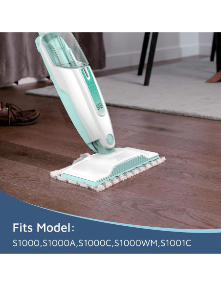 Paños de Reemplazo Microfibra Flammi para Mopas Shark S1000 - 4 Piezas