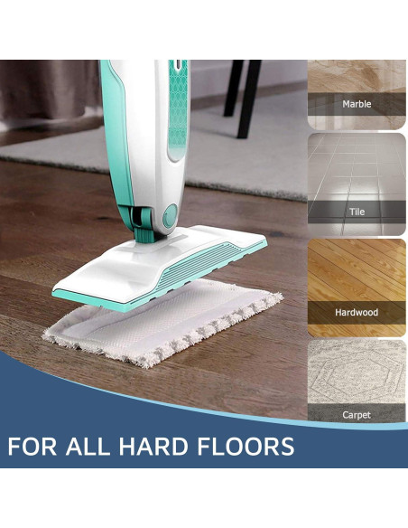 Paños de Reemplazo Microfibra Flammi para Mopas Shark S1000 - 4 Piezas