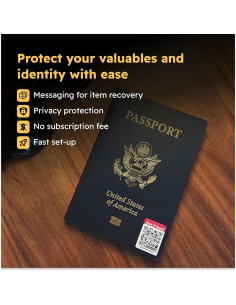 Etiquetas QR Personalizables SeQR para Artículos Perdidos - 6 Unidades 2