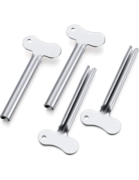Exprimidor de Tubo de Metal ZOCONE - 12 Piezas, Acero Inoxidable