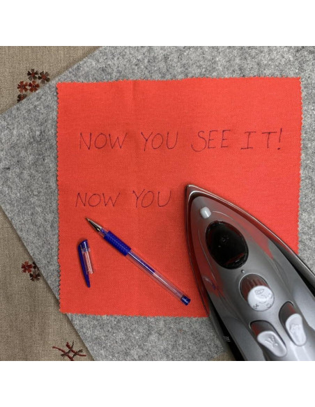 Bolígrafo de Marcado de Tela Borrable por Calor Madam Sew Azul 0.5mm