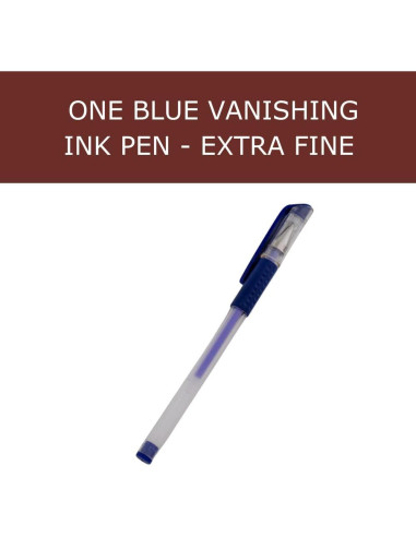 Bolígrafo de Marcado de Tela Borrable por Calor Madam Sew Azul 0.5mm