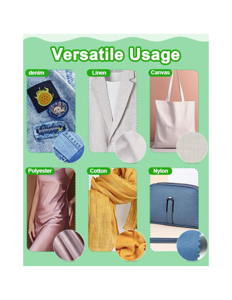 PLANTIONAL Parche de Planchar Doble Cara 20 PCS A4 Adhesivo