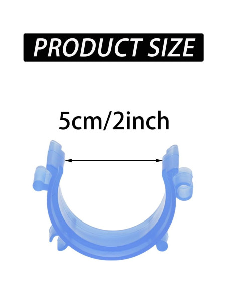 Set de 80 Clips para Bobinas JAKOUE - Sujetadores Coloridos para Hilo