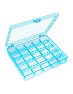 Caja Organizador de Bobinas de Coser Fbshicung 25 Compartimentos