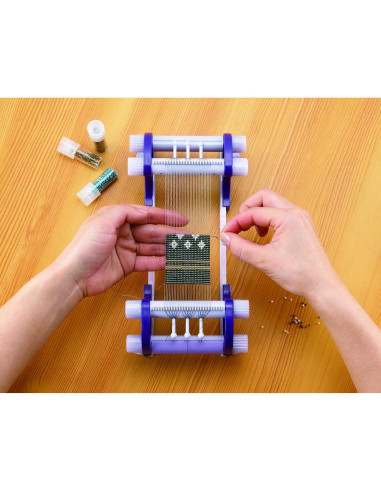 Telar de Beads Clover 9910 Ajustable 5.7 a 21.3 cm