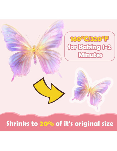 30 Hojas de Shrinky Dink Altdeovk para Manualidades DIY 14.5x10.4cm