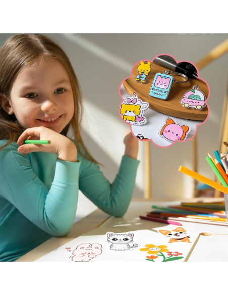 30 Hojas de Shrinky Dink Altdeovk para Manualidades DIY 14.5x10.4cm